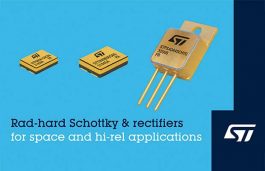 ST Unveils Extra-Rugged Power Rectifiers to Extend Portfolio for Space Applications